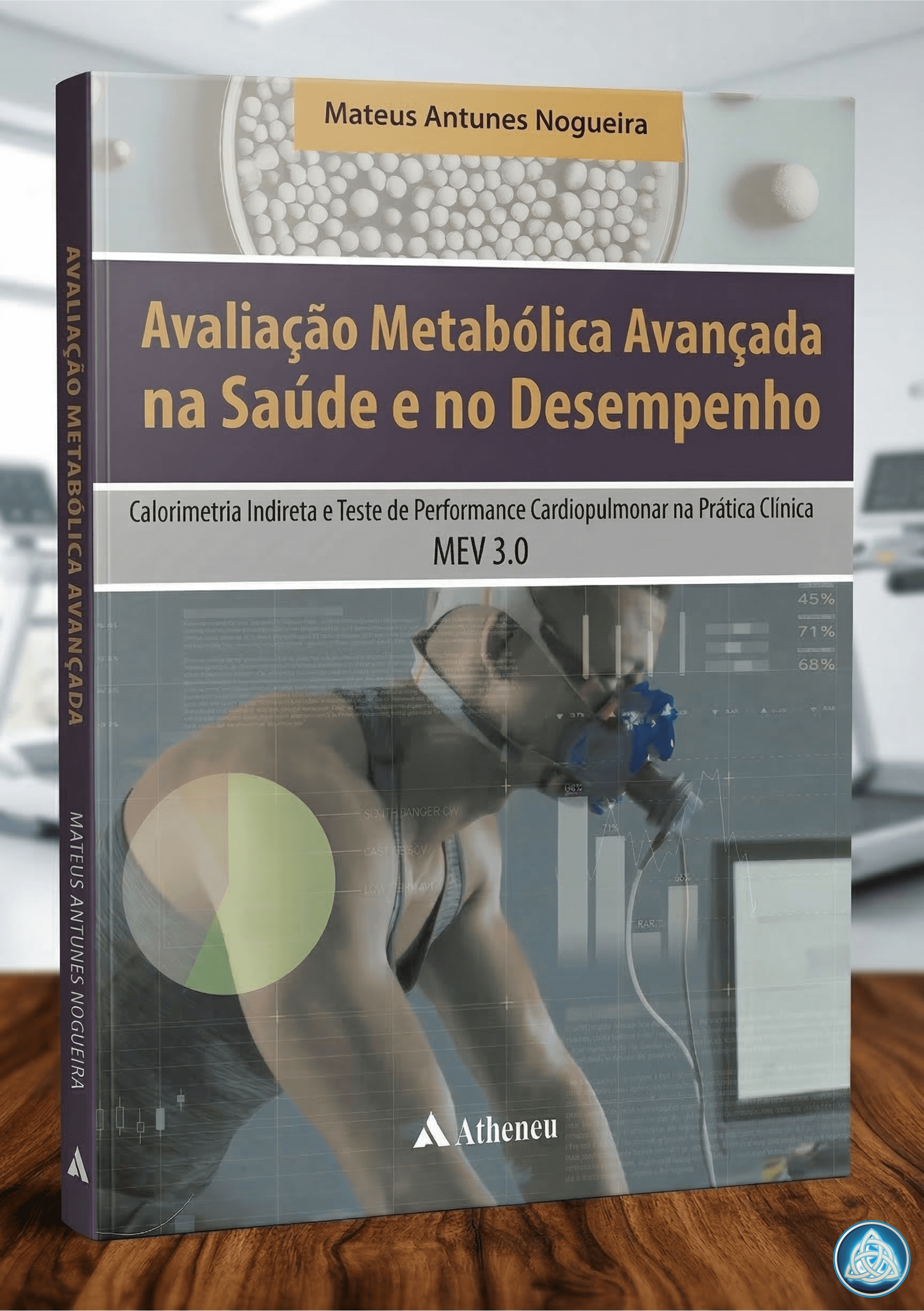 Capa do livro Avaliação Metabólica Avançada na Saúde e no Desempenho