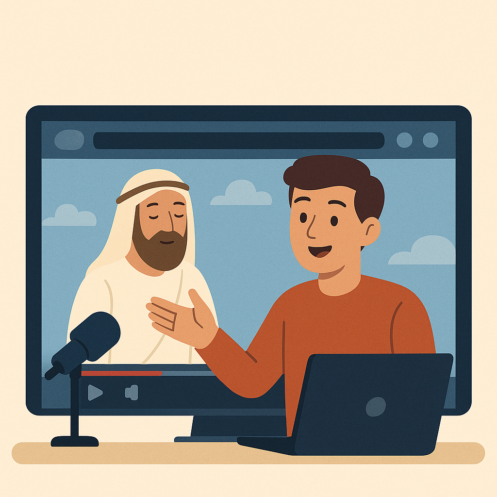 Como criar um canal de histórias bíblicas no YouTube em 2025